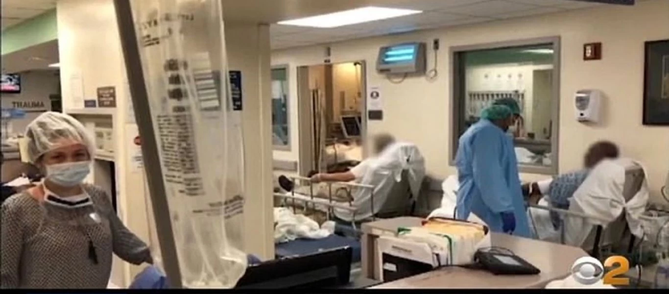 Υπό πολιορκία του κορωνοϊού η Νέα Υόρκη: «Πλημμύρισαν» από ασθενείς τα νοσοκομεία (φώτο-βίντεο)